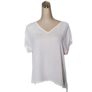 SHEIN Women's White Blouse Sz S